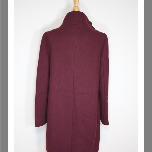 Kate Spade Burgundy Wine New Bow Winter Jacket Coat! - Picture 2 of 6